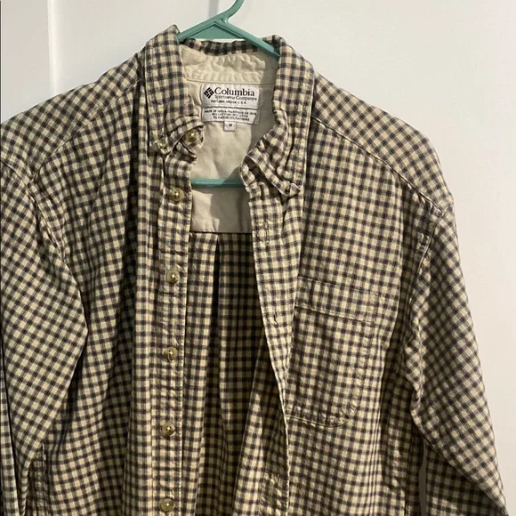 Columbia Checkered Button-Up Shirt - Picture 4 of 6